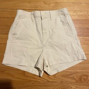 Madewell high rise shorts